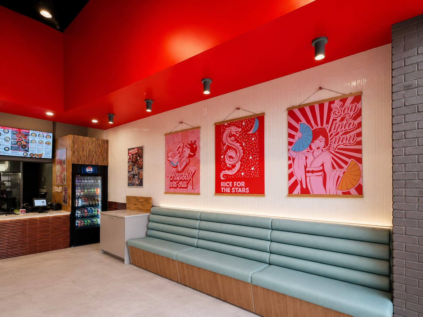 Real Krown Wok Box commercial renovation project