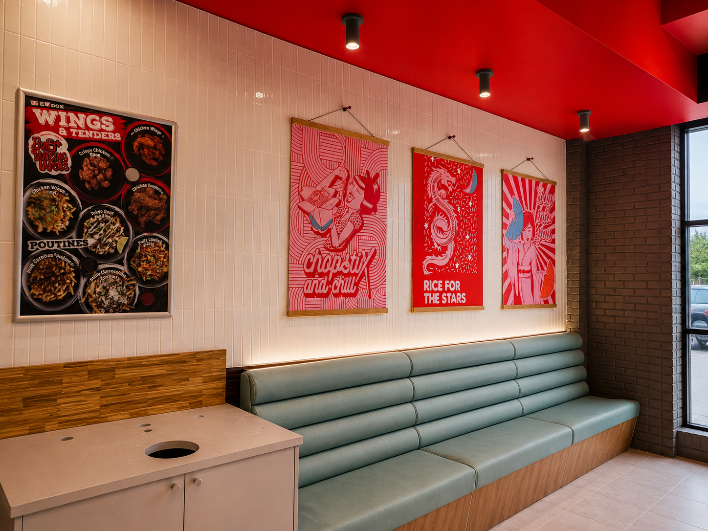 Real Krown commercial interior painting and finishing project
